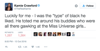 Illustration for article titled Former Miss Teen USA Recalls Being Warned That Trump 'Doesn't Like Black People'